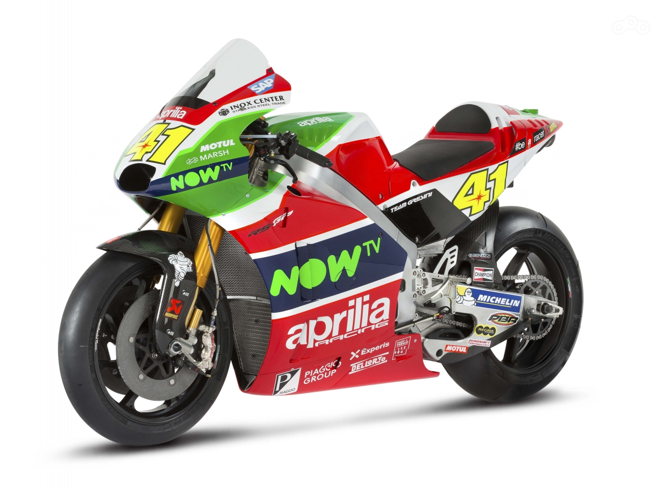Новая расцветка Aprilia RS-GP 2017