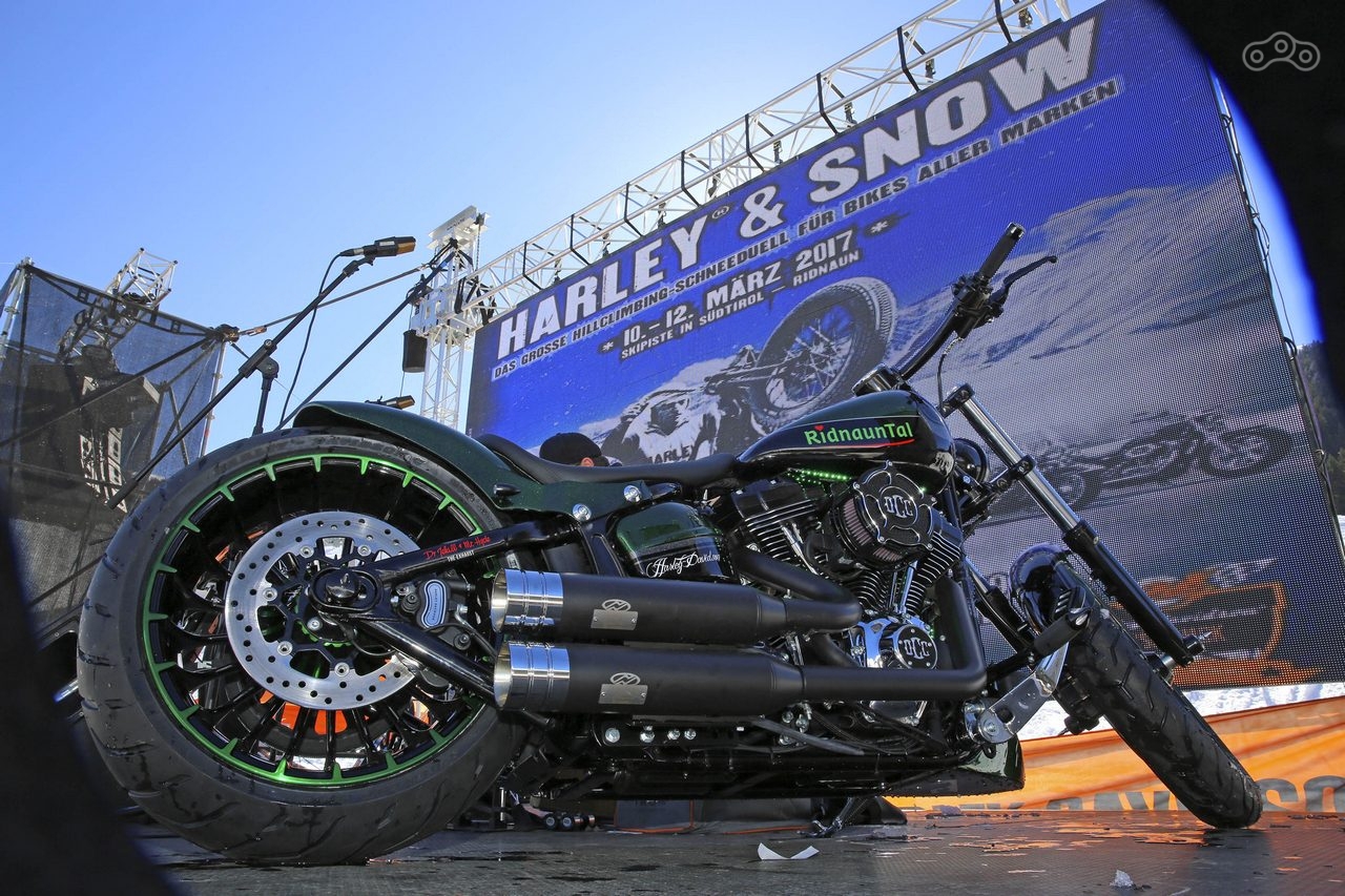 Кастом Harley-Davidson RidnaunTal, построенный мастерами из Orange County Choppers