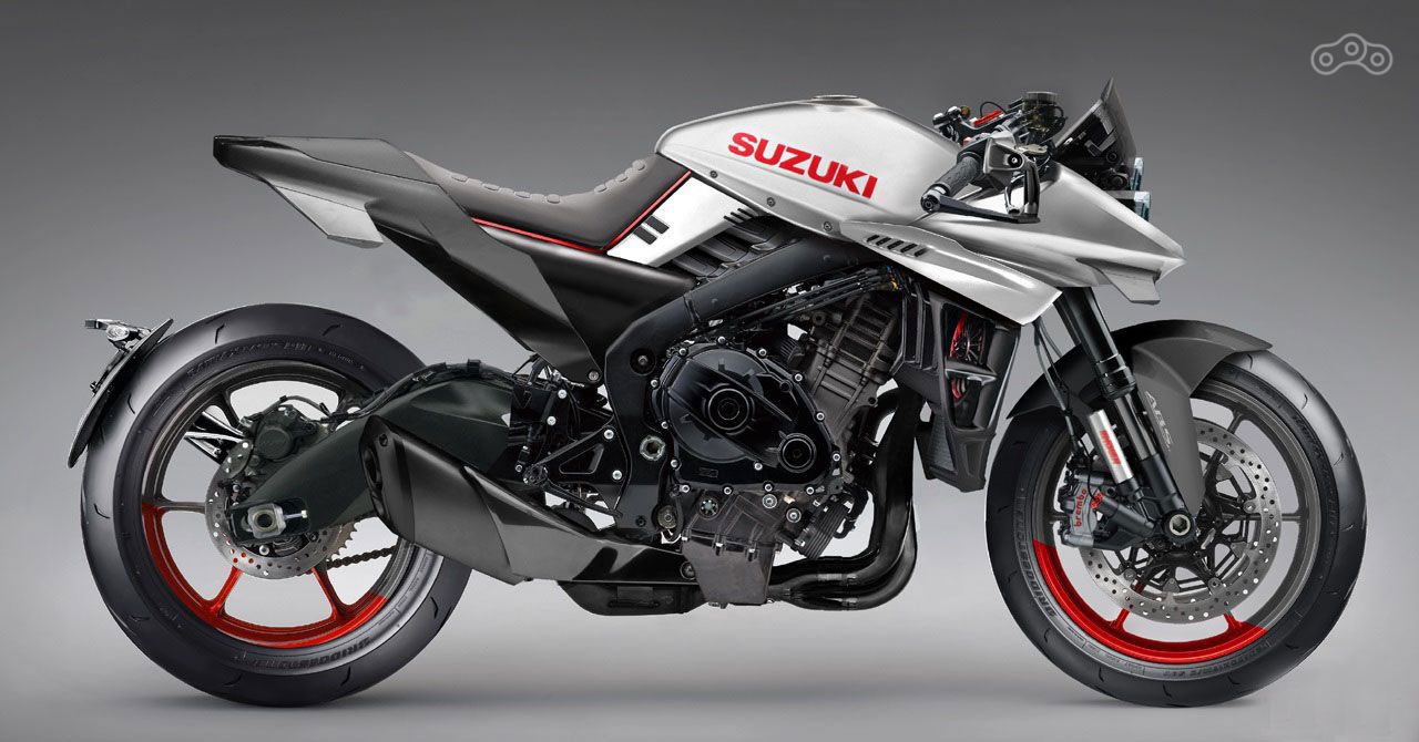 Рендеринг Suzuki Katana от портала Young Machine