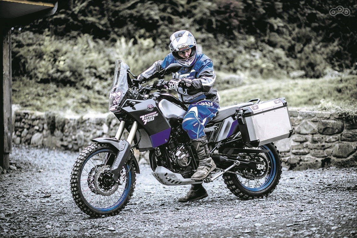 Известный мотопутешественник Ник Сандерс пробует Yamaha Tenere 700 в деле