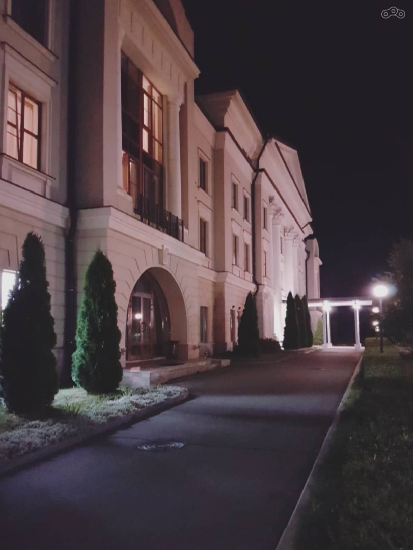 Гостиница на берегу р. Волга