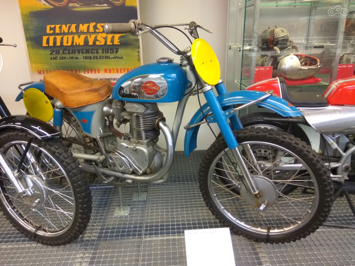 ESO MC 500 1956 (0,49 литра, 51л.с. макс. --км/ч, вес 120)