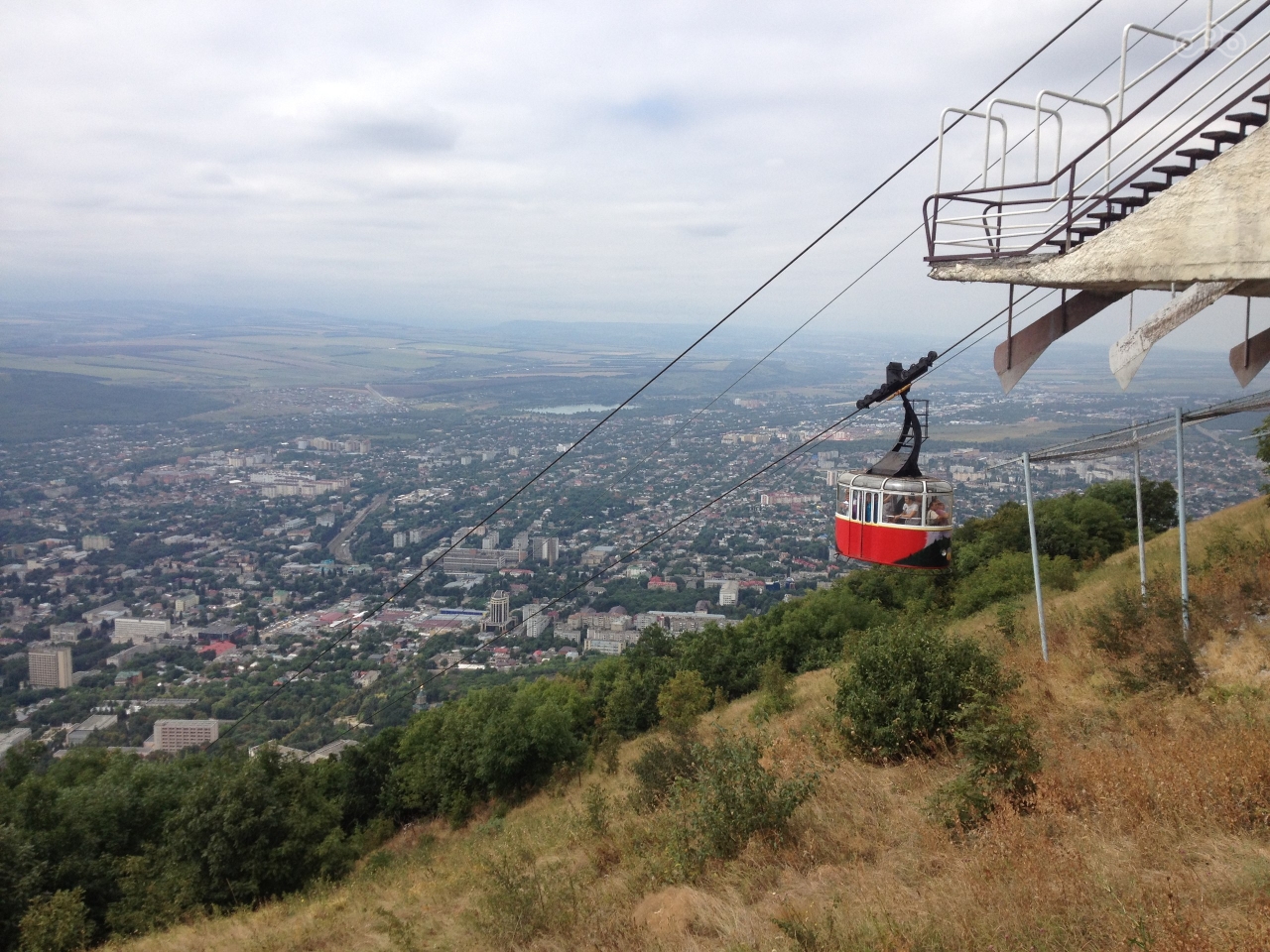 Пятигорск, вид с горы Машук