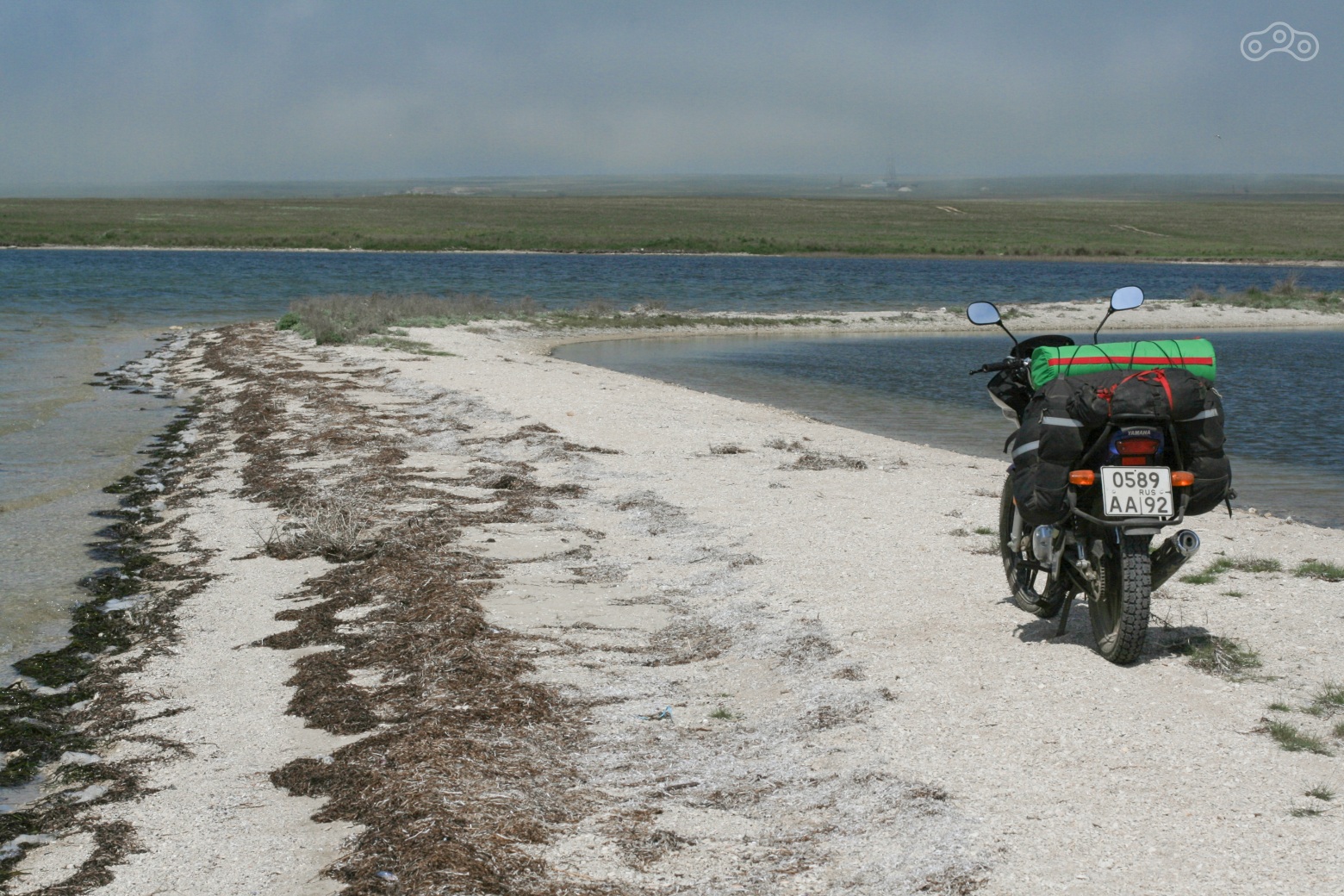 заехал на косу