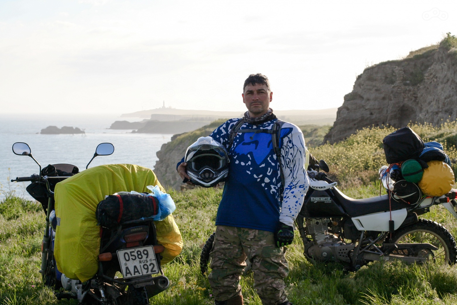 представляю вновь испеченного мотоциклиста